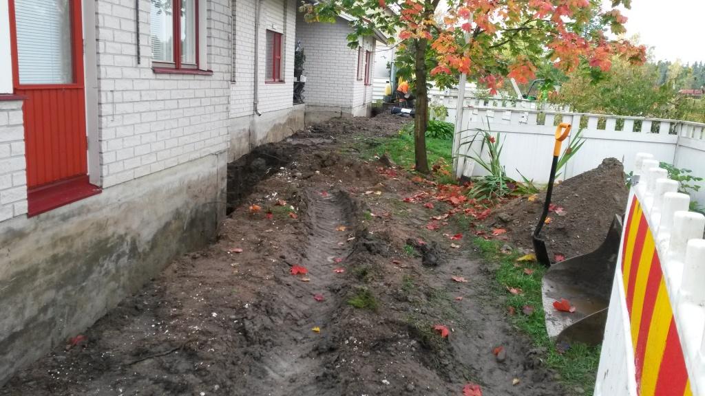taloyhtiön salaojaremontti